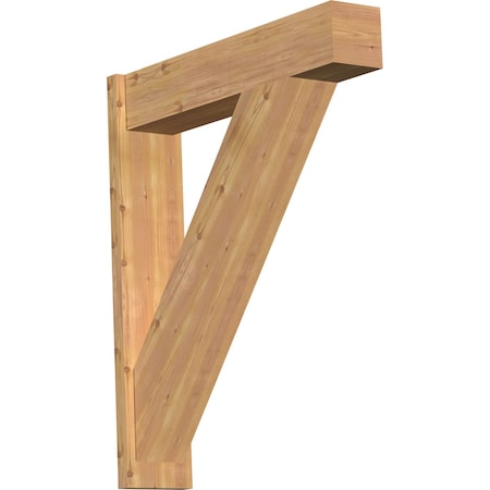 Ekena Millwork Traditional Block Smooth Outlooker, Western Red Cedar, 7 1/2"W x 34"D x 40"H OUT08X34X40TRA05SWR